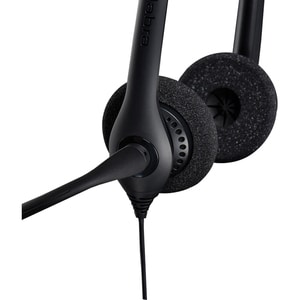 Jabra BIZ 1500 Headset - Quick Disconnect - Wired - Over-the-head - Binaural - Supra-aural - Noise Cancelling MicrophoneTA