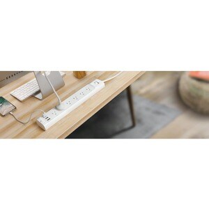 TP-Link Kasa Smart HS300 - Kasa Smart Plug Power Strip - Surge Protector with 6 Individually Controlled Smart Outlets and 