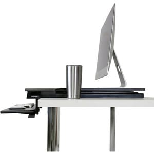 Ergotron WorkFit-TX Standing Desk Converter - Up to 30" Screen Support - 40 lb Load Capacity - 20" Height - Desktop - Black