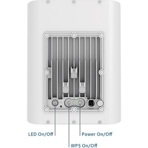 Netgear Orbi RBS50Y IEEE 802.11ac 2,93 Gbit/s Drahtloser Range-Extender - 5 GHz, 2,40 GHz - MIMO-Technologie - Wandmontier