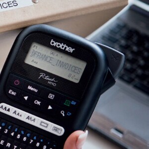 Brother P-touch PT-H110 Electronic Label Maker - Thermal Transfer - 20 mm/s Mono - 3 Fonts - 180 x 180 dpi - Tape, Label3.