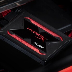 Kingston HyperX FURY RGB 480 GB Solid State Drive - 2.5" Internal - SATA (SATA/600) - 550 MB/s Maximum Read Transfer Rate 