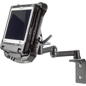 Gamber-Johnson Mounting Arm for Flat Panel Display, Tablet, Notebook - Black Powder Coat - 1 Display(s) Supported - 75 x 75
