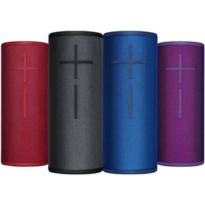 Ultimate Ears BOOM 3 Portable Bluetooth Speaker System - Sunset Red - 90 Hz to 20 kHz - Battery Rechargeable - USB
