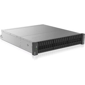 Lenovo ThinkSystem DE2000H 10GBASE-T Hybrid Flash Array SFF - 24 x HDD Supported - 24 x SSD Supported - 2 x 12Gb/s SAS Con