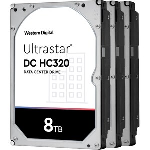 HGST Ultrastar Festplatte - 3,5" Intern - 8 TB - SAS (12Gb/s SAS) - Server Unterstütztes Gerät - 7200U/Min - 512e Format