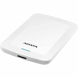 Adata HV300 1 TB Hard Drive - External - White - Gaming Console Device Supported - USB 3.2 (Gen 1) - 256-bit AES Encryptio