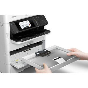 Epson WorkForce Pro WF-C579R Wireless Inkjet Multifunction Printer - Color - Copier/Fax/Printer/Scanner - 34 ppm Mono/34 p