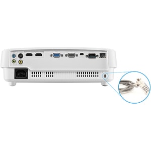 BenQ MX707 3D Ready DLP Projector - 4:3 - White - 1024 x 768 - Ceiling, Front - 720p - 5000 Hour Normal Mode - 10000 Hour 