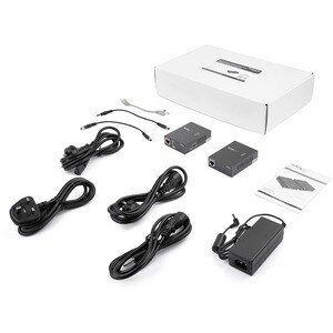 StarTech.com 1 Port Gigabit PoE Injector & Splitter Kit - 60W High/Ultra Power over Ethernet Injector 100m - 12V-24VDC Out
