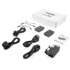 StarTech.com 1 Port Gigabit PoE Injector & Splitter Kit - 60W High/Ultra Power over Ethernet Injector 100m - 12V-24VDC Out