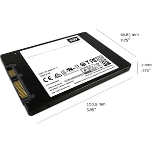 WD Green WDS100T2G0A 1 TB Solid State Drive - 2.5" Internal - SATA (SATA/600) - Desktop PC, Notebook Device Supported - 54
