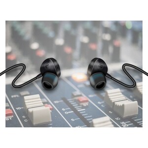 Hypercel Naztech X1 Active Noise Cancelling Earphones - Stereo - Mini-phone (3.5mm) - Wired - 16 Ohm - 12 Hz - 24 kHz - Ea