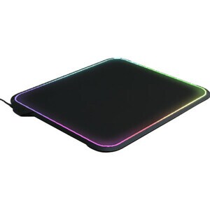 SteelSeries QcK Prism Gaming Mouse Pad - Textured - 8.7 mm x 292.4 mm x 356.7 mm Dimension - Silicon, Rubber - Anti-slip