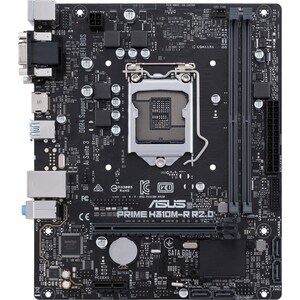 Asus Prime H310M-R R2.0 Desktop Motherboard - Intel H310 Chipset - Socket H4 LGA-1151 - Micro ATX - 32 GB DDR4 SDRAM Maxim