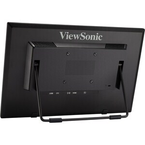 ViewSonic TD1630-3 LCD-Touchscreen-Monitor - 16:9 Format - 12 ms - 39,6 cm (15,6 Zoll) Viewable - Multi-Touch-Bildschirm -