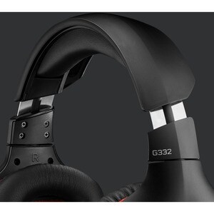 Logitech G332 Gaming Headset - Stereo - Mini-phone (3.5mm) - Wired - 5 Kilo Ohm - 20 Hz - 20 kHz - Over-the-head - Binaura