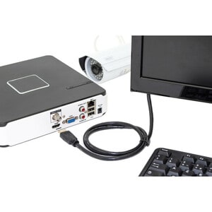 Digitus 2 m HDMI AV-Kabel - 1 - Cable for Audio-/Video-Gerät, Monitor, Blu-ray-Player, TV, Gamepad - Unterstützt bis zu409