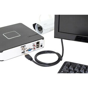 Digitus 1 m HDMI AV-Kabel - 1 - Cable for Audio-/Video-Gerät, Monitor, Blu-ray-Player, TV, Gamepad - Unterstützt bis zu409