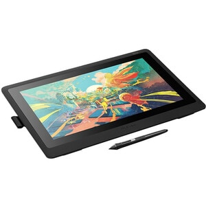 Wacom Cintiq DTK-1660 Grafiktablett - 39,6 cm (15,6 Zoll) - 5080 lpi - Kabel - Schwarz - 16,7 Millionen Farben - 344,16 mm