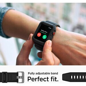 Spigen Apple Watch Series 4 (44mm) Case Rugged Armor Pro Black