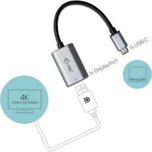 Scheda grafica i-tec - USB 3.1 Tipo C - DisplayPort