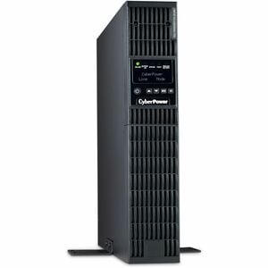 CyberPower OL1000RTXL2UN Smart App Online UPS Systems - 1000VA/900W, 100 - 125 VAC, NEMA 5-15P, 2U, Rack / Tower, Sine Wav