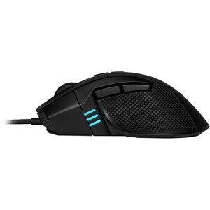 Corsair IRONCLAW RGB FPS/MOBA Gaming Mouse - Optical - Cable - Black - USB 2.0 - 18000 dpi - 7 Button(s)