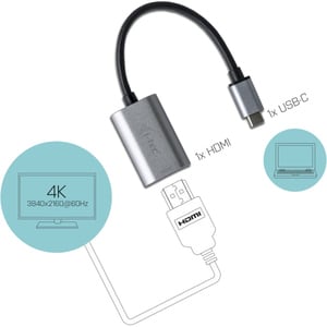 Scheda grafica i-tec - USB 3.1 Tipo C - HDMI
