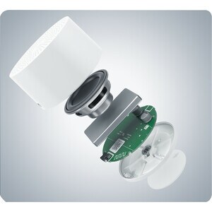 MI Compact Portable Bluetooth Speaker System - White - 200 Hz to 18 kHz - Battery Rechargeable - 1