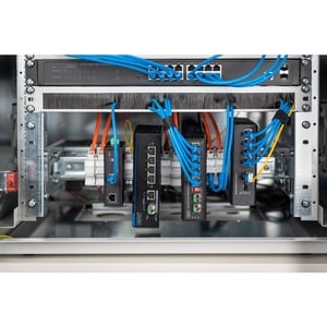Digitus 483 mm (19“)-Hutschienenträger, 4HE. Material: Galvanisiertes Stahl, Produktfarbe: Silber