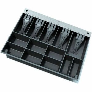 apg E3000 Cash Drawer - 5 Bill - 8 Coin - 2 Media Slot - Black