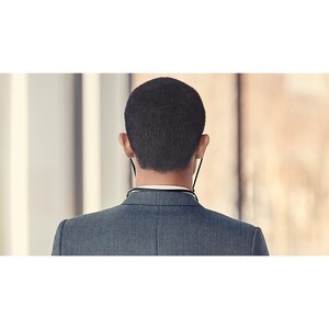 Casque (Oreillette) Jabra EVOLVE 65e MS - Sans fil - Design Tour de cou, Intra-auriculaire - Stéréo - Couleur Noir - Binau