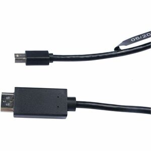 Mini DisplayPort maschio a HDMI maschio, 2 metri 6,6 piedi, unidirezionale da DisplayPort nero, video Full 1080P - 1 x HDM