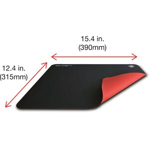 Mad Catz The Authentic G.L.I.D.E. 19 Gaming Surface - 3D - 70.87 mil (1.80 mm) x 15.35" (390 mm) x 12.40" (315 mm) Dimensi