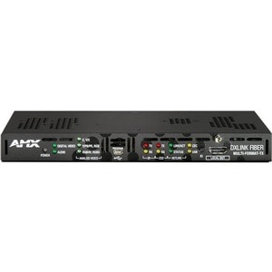 AMX DXLinkTM Multi-Format Multimode Fiber Transmitter, Duplex With Fiber Extension - 1 Input Device - 984.25 ft Range - 1 