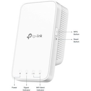 TP-Link Deco RE300 Dual Band IEEE 802.11ac 1.17 Gbit/s Wireless Range Extender - 2.40 GHz, 5 GHz - 2 x Internal Antenna(s)