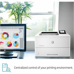 Imprimante laser Bureau HP LaserJet Enterprise M507 M507dn - Monochrome - Impression 45 ppm Mono - 1200 x 1200 dpi - Recto