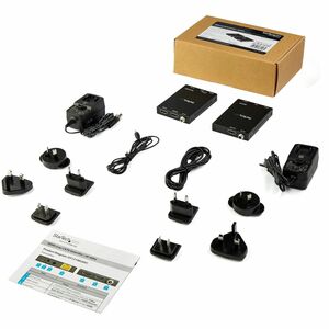 StarTech.com ST121HD20V. Typ: AV-Sender & -Empfänger, Maximale Auflösung: 3840 x 2160 Pixel, Cable types supported: Cat6. 
