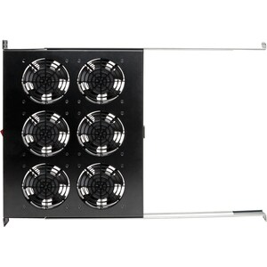 Tripp Lite series SRFANTRAY6 Fan Tray - 6 Fan - 1U - 19" (482.60 mm) - 4308.8 gal/min (16310503.64 mL/min) - Upflow Air Di