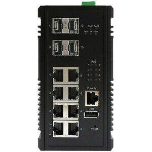 Switch Ethernet Edimax 8 Porte Gestibile - 1000Base-X - 2 Layer supportato - Modular - 4 Slot SFP - Fibra ottica, Coppia i