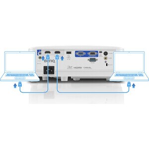 Proiettore DLP BenQ MU613 - 3D Ready - 16:10 - 1920 x 1200 - Soffitto, Frontale - 1080p - 4000 Ora Modo normale - 10000 Or