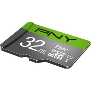 PNY Elite 32 GB Class 10/UHS-I (U1) microSDHC - 100 MB/s Lesegeschwindigkeit