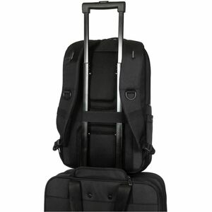 Estuche de transporte Targus Legend IQ TSB705US (Mochila) para 38.1cm (15") a 40.6cm (16") Portátil - Negro - Resistente a