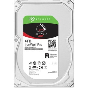 Seagate IronWolf Pro ST4000NE001 4 TB Hard Drive - 3.5" Internal - SATA (SATA/600) - Conventional Magnetic Recording (CMR)