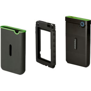 Transcend StoreJet Tragbar Festplatte - 2,5" Extern - 2 TB - Grau - USB 3.1