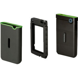 Transcend StoreJet Tragbar Festplatte - 2,5" Extern - 2 TB - Grau - USB 3.1