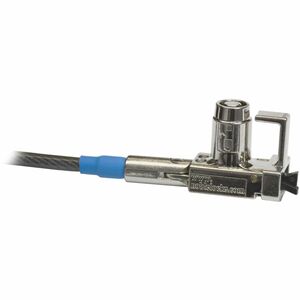 Noble TZ04T Cable Lock For Notebook - TAA Compliant - 1.80 m Cable - Master Keyed Lock - Sliver - Hardened Stainless Steel