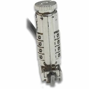 Noble NG07T Cable Lock For Notebook, Printer, Projector - 1.80 m Cable - Resettable - 4-digit - Patented T-bar/Combination