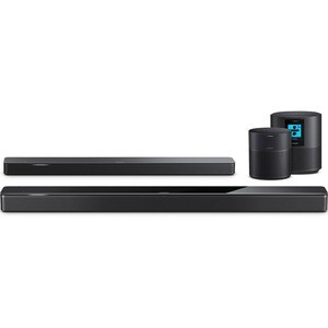 Bose 300 Bluetooth Smart Speaker - Google Assistant, Alexa Supported - Black - 360° Circle Sound - Wireless LAN BRAND SOUR
